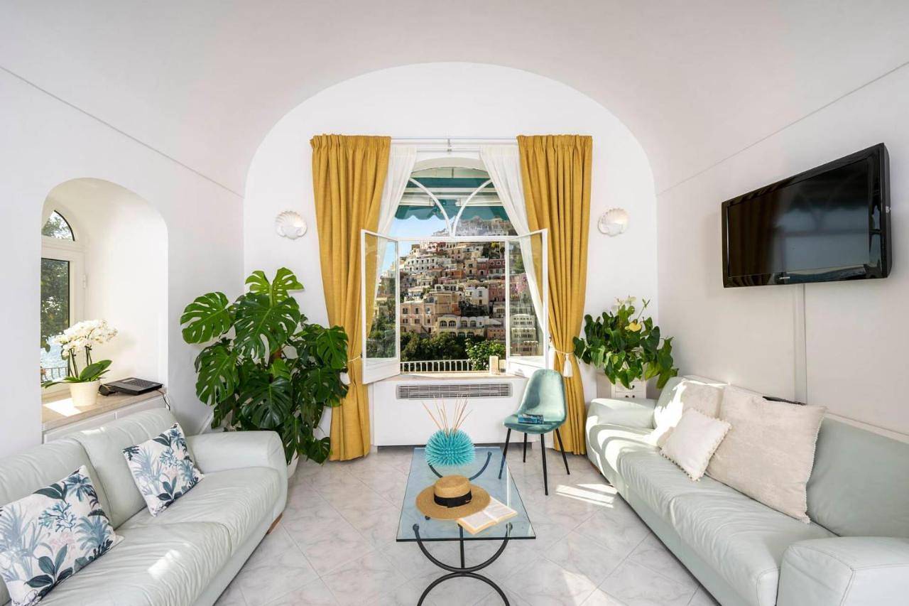 Double Room with Sea View in Positano, Sorrento Coast