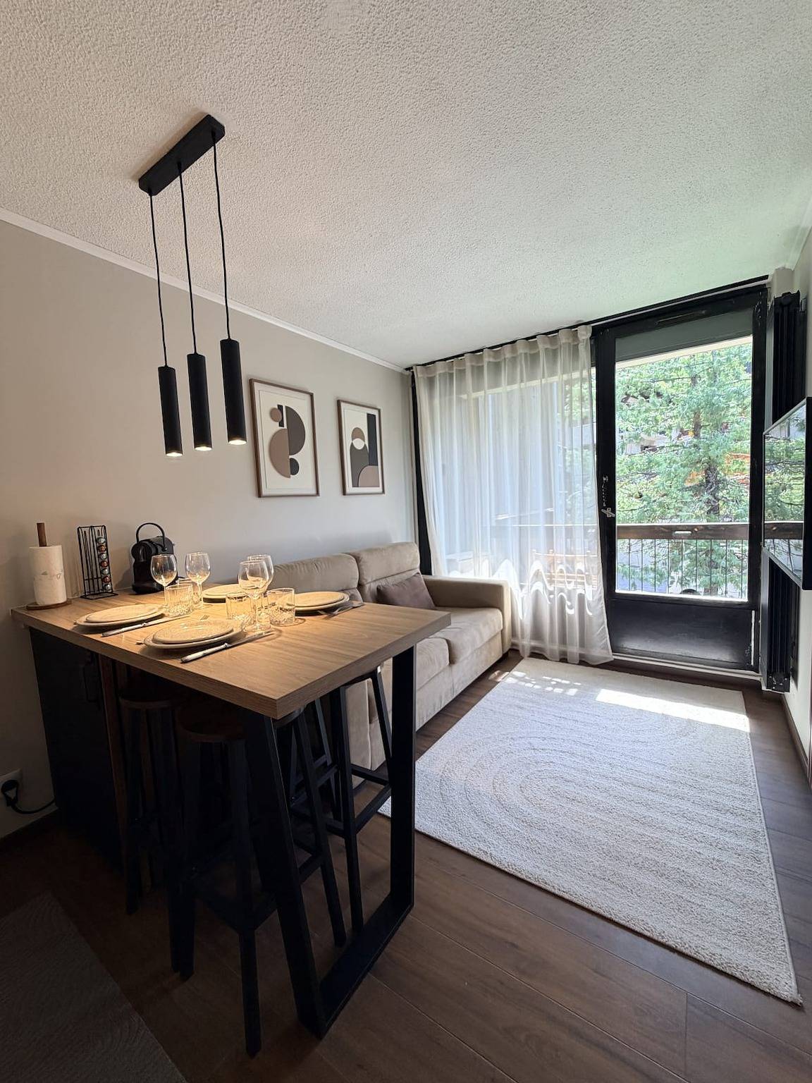 Appartement entier, Appartement rénové avec balcon à Flumet in Flumet, Région d'Albertville
