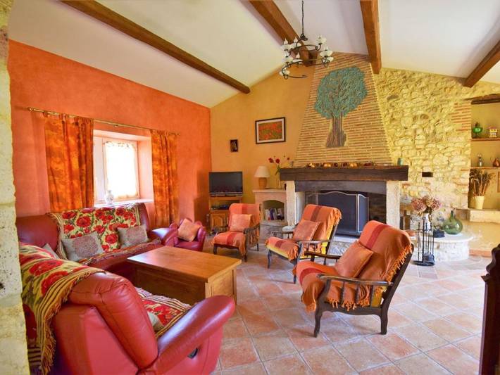 Location de vacances pour 11 personnes, avec Terrasse et Piscine à Saint-Georges - 4