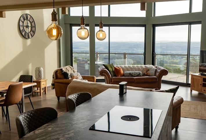 Cottage for 8 people, with hot tub and terrace, with pets in Lancashire