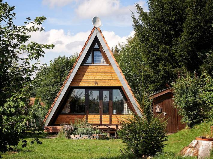 Ferienhaus für 4 Personen, mit Terrasse und Garten