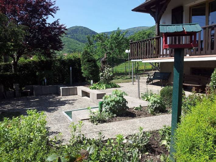 Ferienhaus für 7 Personen, mit Balkon