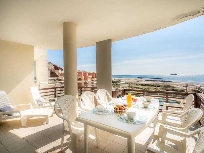 Gîte pour 6 personnes, avec jardin et terrasse au Cap d'Agde