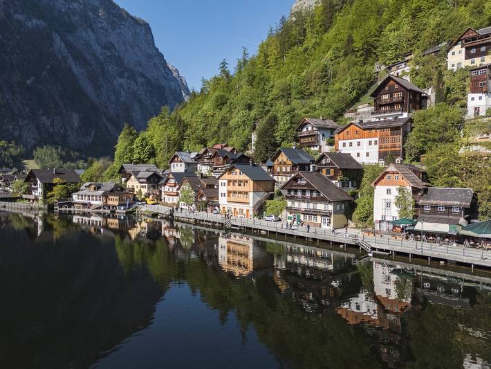Ferienwohnung für 4 Personen, mit Balkon und Balkon/Terrasse sowie Seeblick in Hallstatt - 4