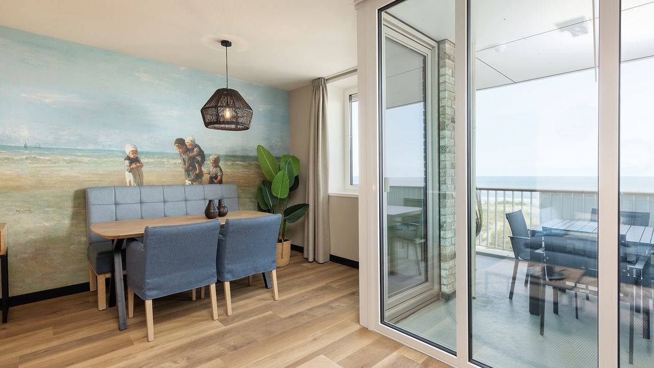 Geheel vakantieappartement, Vakantieappartement voor 4 personen met balkon in Egmond, Egmond aan Zee