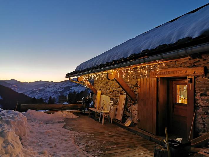 Maison de vacances pour 12 personnes, avec terrasse et jardin dans Col du Petit Saint-Bernard