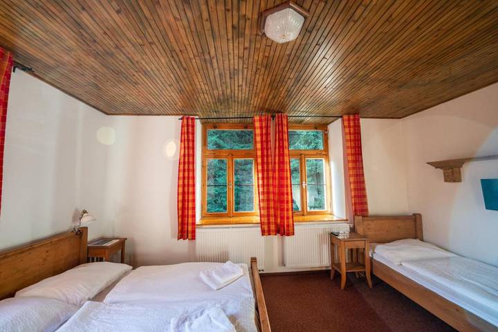 Ferienhaus für 35 Personen, mit Sauna und Ausblick sowie Garten im Böhmerwald - 4