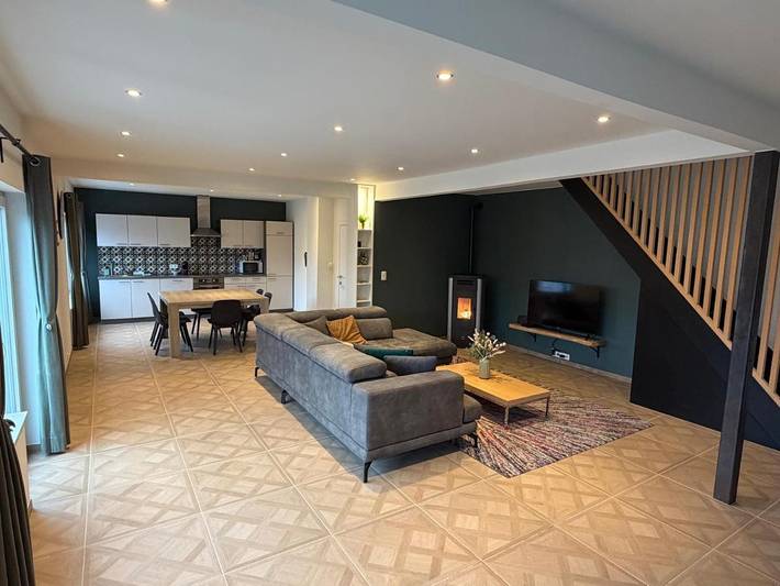 Appartement de vacances pour 6 personnes, avec Balcon ainsi que Terrasse et Vue à Jalhay