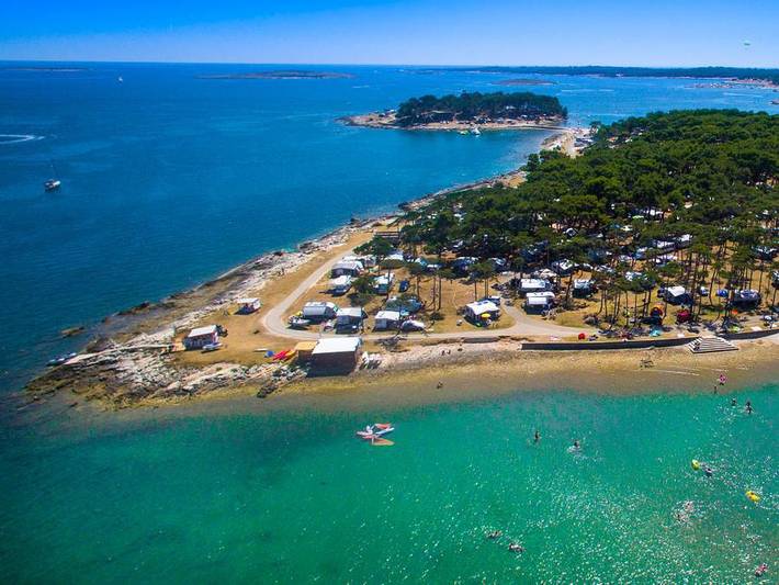Camping para 5 personas, con Terraza en Istria