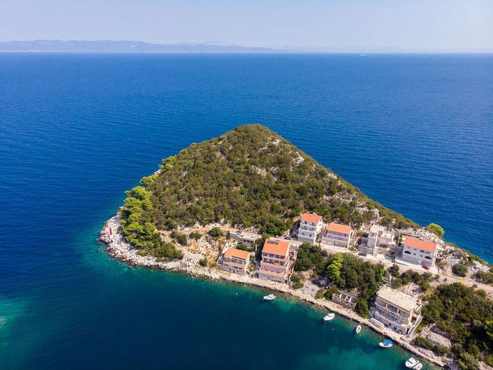 Gîte pour 6 personnes, avec Balcon dans Lastovo - 2