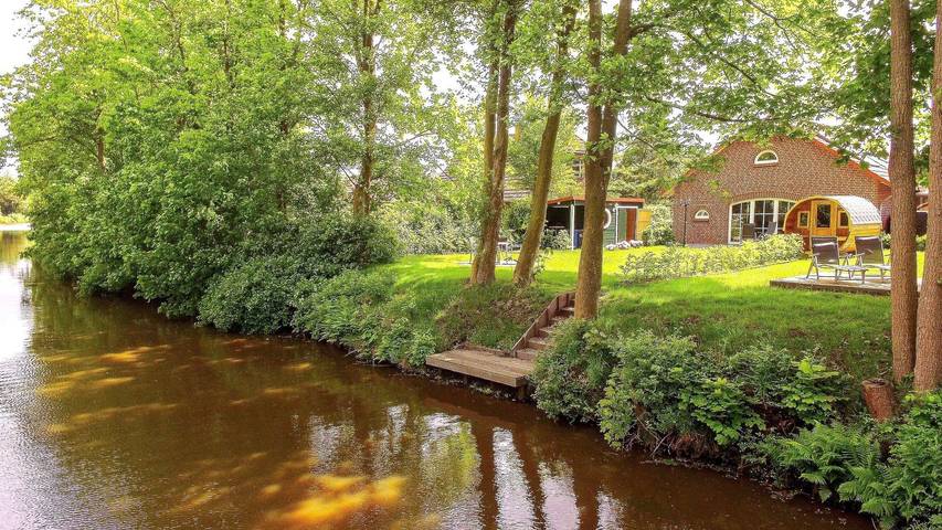 Ferienhaus für 6 Personen, mit Terrasse und Sauna sowie Garten in Hage - 2