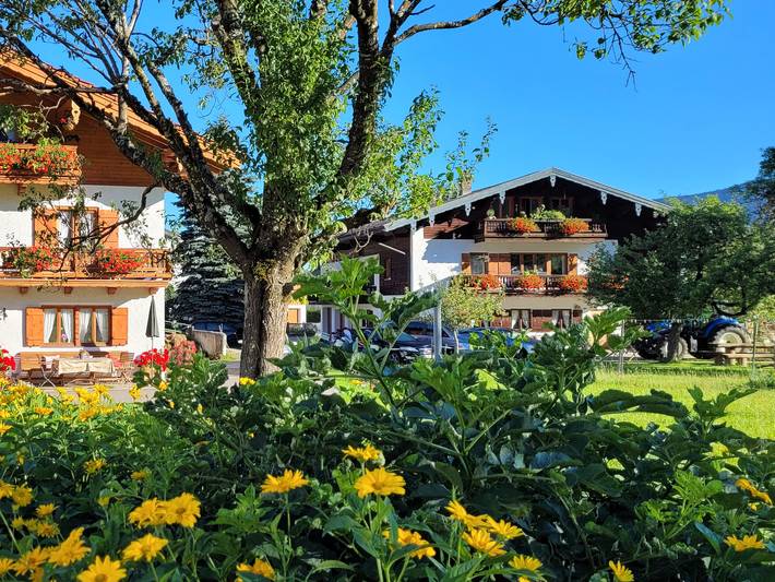 Bauernhaus für 3 Personen, mit Balkon und Balkon/Terrasse, kinderfreundlich in den Bayerische Alpen - 2