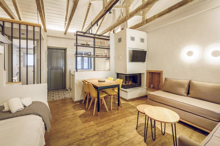 Apartamento para 5 personas, con jardín en Arcadia