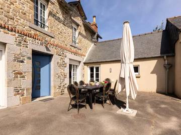 Cottage pour 10 personnes, avec terrasse dans Plage De La Greve A Cherrueix