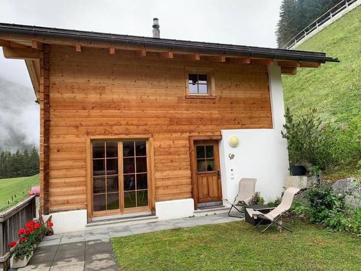 Ferienhaus für 3 Personen, mit Terrasse in Monstein