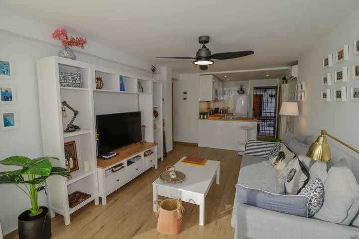 Ferienwohnung für 4 Personen, mit Balkon und Garten sowie Meerblick in Benalmádena - 2
