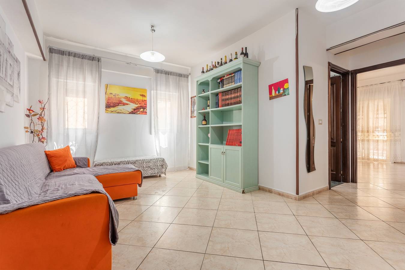 Ferienhaus 'Casa Blanco' mit privater Terrasse, Wlan und Klimaanlage in Palermo, Palermo Provinz
