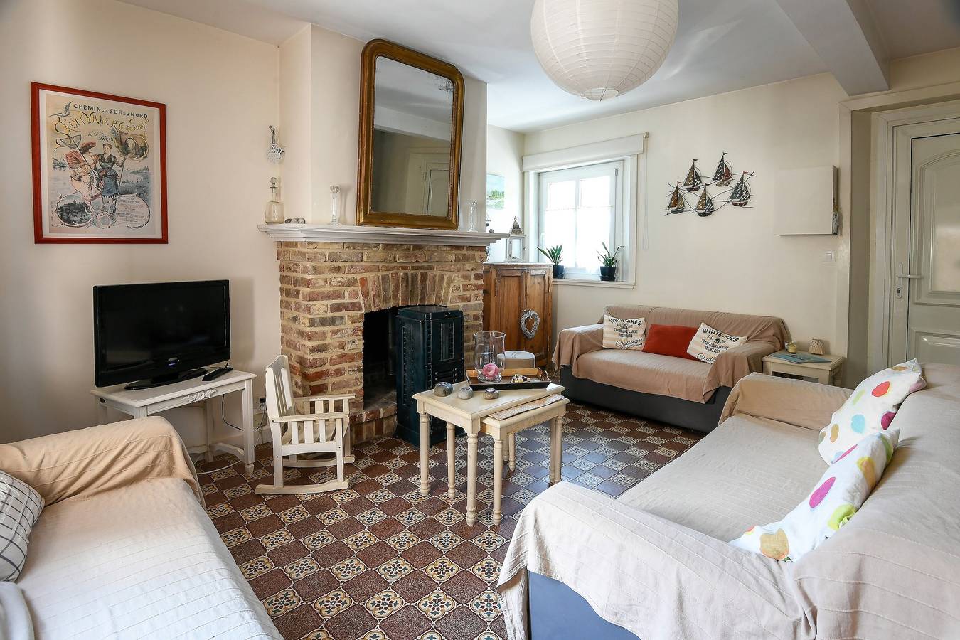 Les cottages de la Croix l'Abbé, Le Courlis – Komfortables Ferienhaus mit Terrasse in Saint-Valery-sur-Somme, Abbeville und Umgebung
