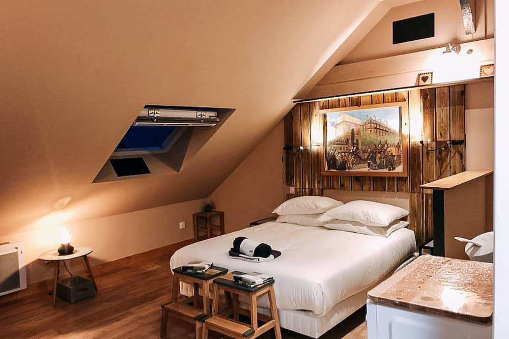 Geheel appartement, Sous les Toits (2 pers.) 3e étage in Honfleur, Lisieux en omgeving