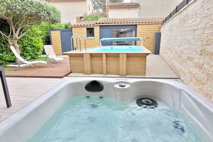 Ferienwohnung für 2 Personen, mit Terrasse und Garten sowie Whirlpool - 1