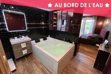 Gîte pour 2 personnes, avec jardin et jacuzzi ainsi que sauna et terrasse à Nemours