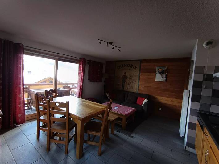 Gîte pour 8 personnes, avec balcon à Montgenèvre - 4