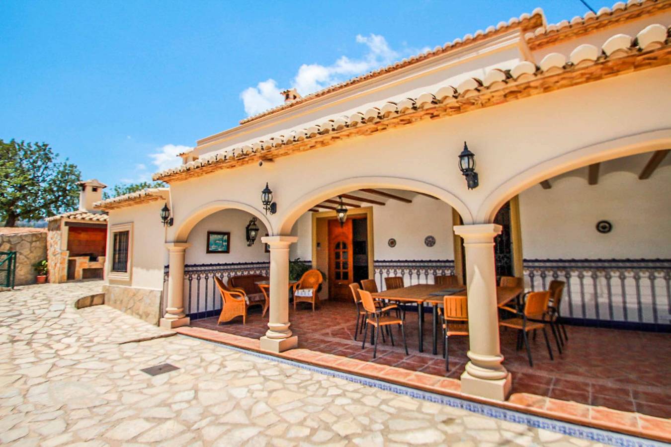 Chalet para 14 personas con terraza in Benicolada, Calpe