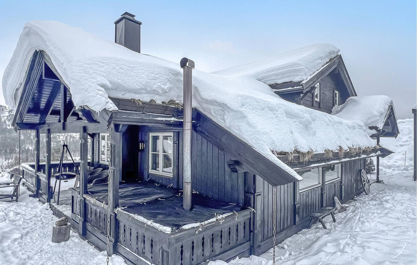 Ferienhaus für 8 Personen mit Garten in Valle