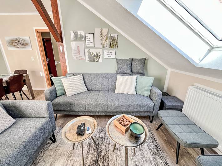 Ferienwohnung für 6 Personen, mit Balkon und Terrasse sowie Garten und Ausblick in Löffingen - 2