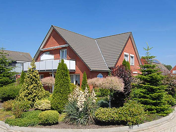 Ferienwohnung für 2 Personen, mit Garten und Balkon in Bensersiel