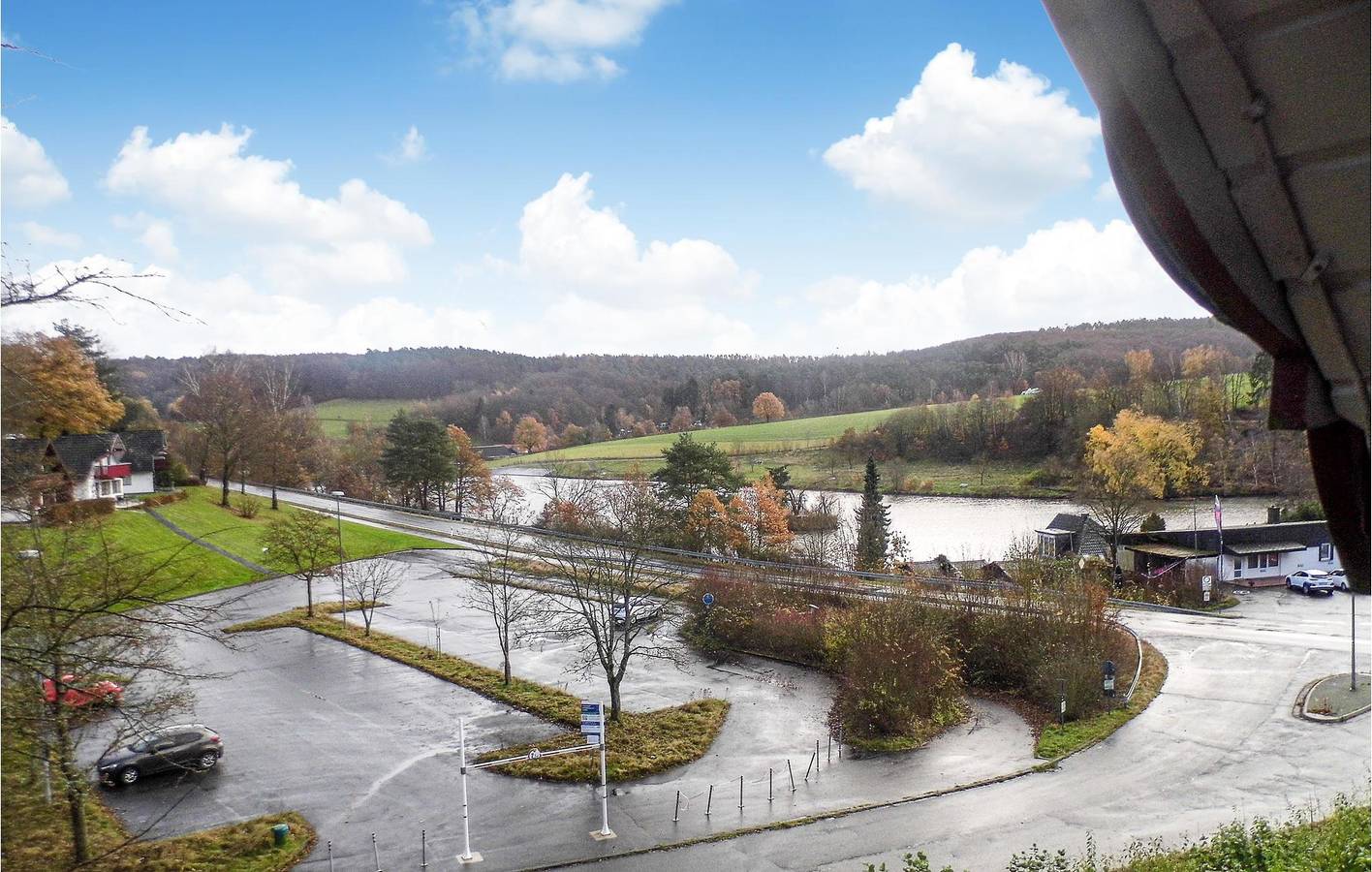 Rückzugsort am See in Ibra - Terrasse, TV, Parkplatz in Reimboldshausen, Kirchheim
