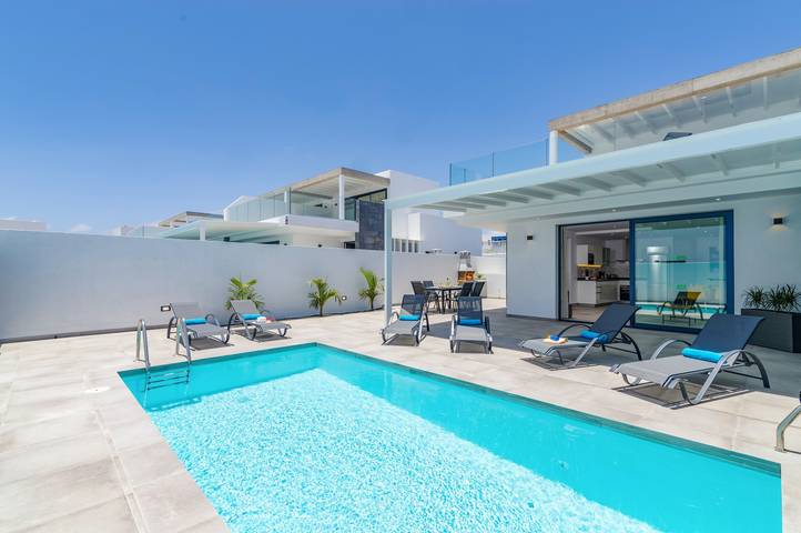 Villa für 6 Personen, mit Garten