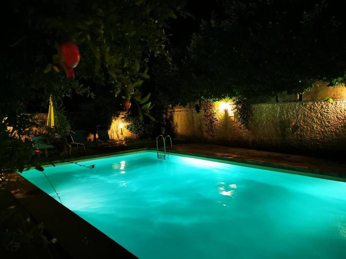 Appartement de vacances pour 2 personnes, avec Terrasse ainsi que Jardin et Piscine