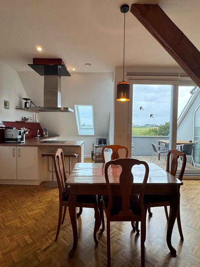 Ferienwohnung für 6 Personen, mit Balkon und Terrasse sowie Sauna und Ausblick in Nordermeldorf - 4