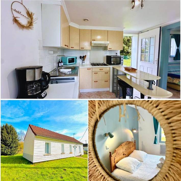 Maison de vacances pour 4 personnes, avec terrasse et jardin