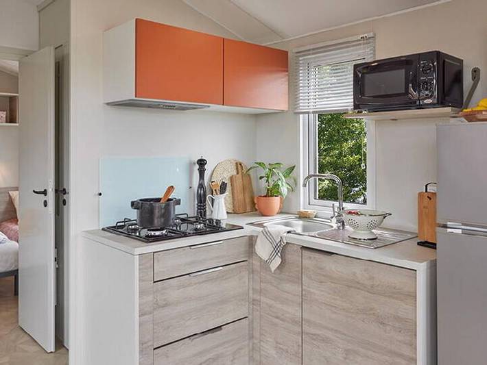 Camping pour 6 personnes, avec bassin pour enfant à Le Barcarès - 4