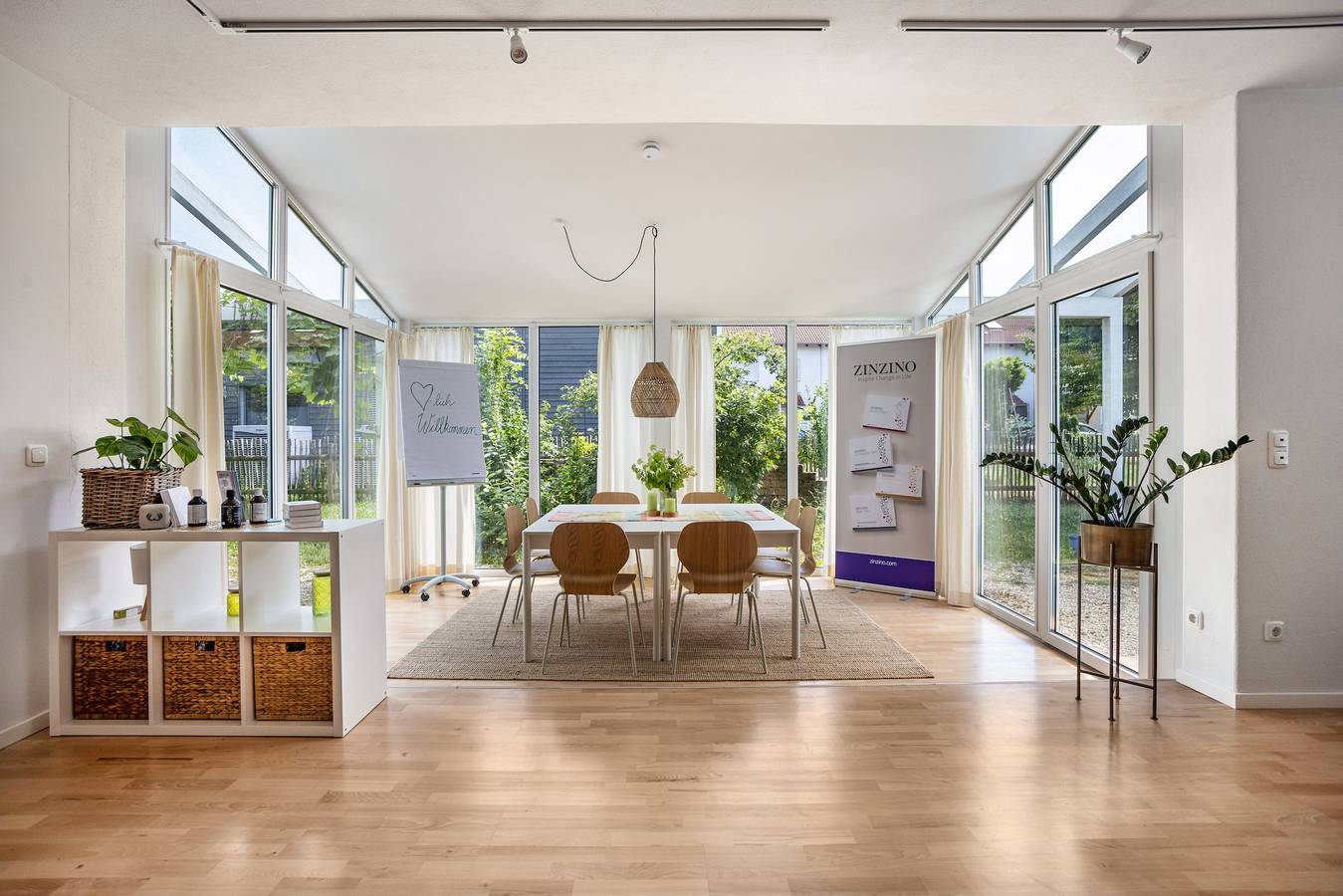 Blauwe Huis – stijlvol vakantie- en seminarhuis met grote tuin in Buchloe, Zwaben (Bayern)