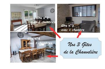 Gîte pour 4 personnes, avec jardin et terrasse à Mauléon