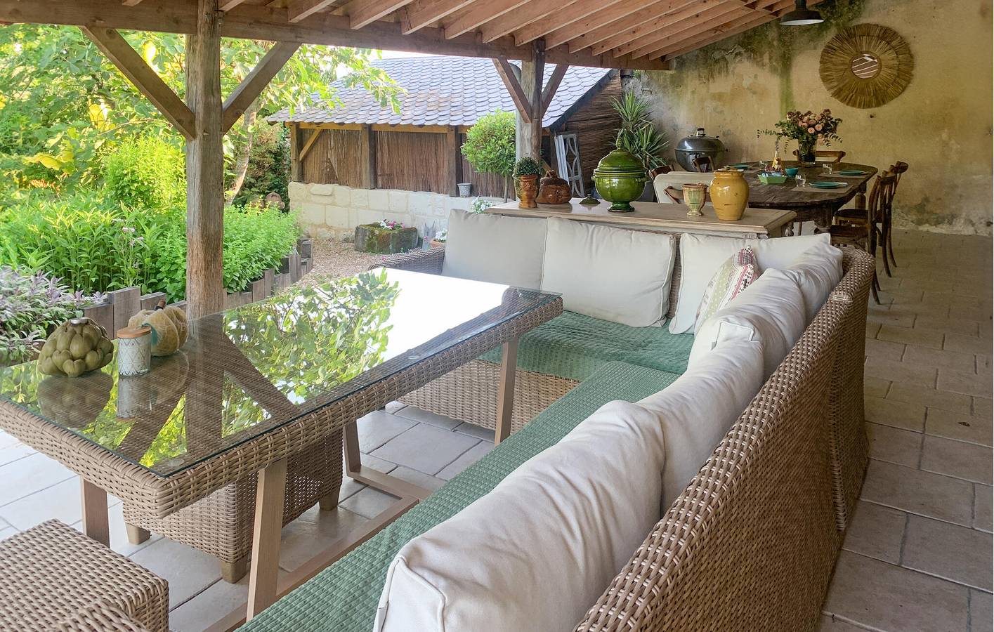 Acogedor apartamento cerca de Loches con jardín, aparcamiento y wifi in Loches, Loches region