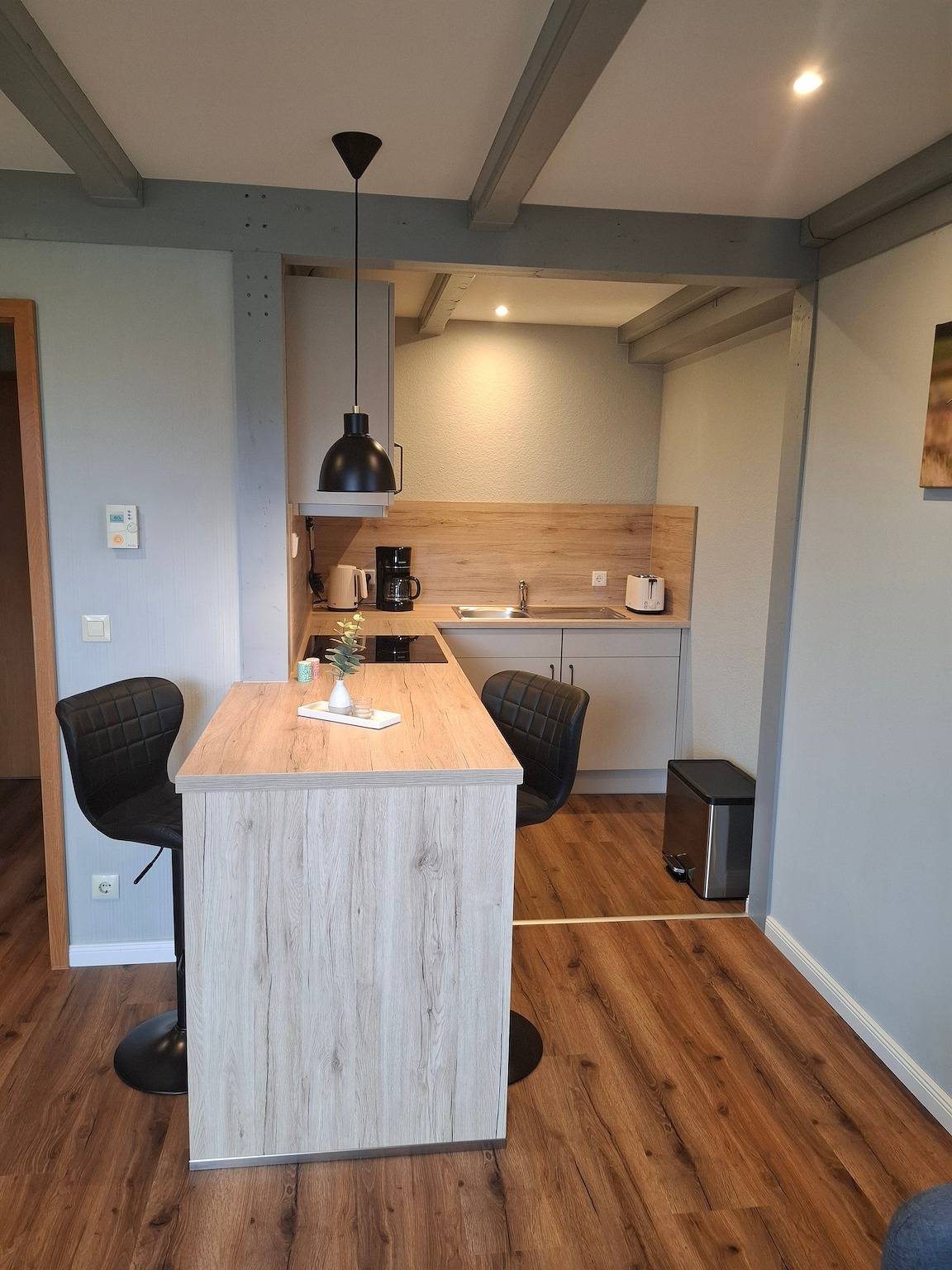 Ganze Wohnung, Apartment „Kleine Lodge“ mit Balkon und Wlan in Pellworm, Nordseeküste