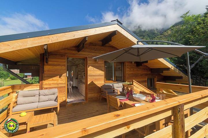 Location de vacances pour 4 personnes, avec Jardin à Valjouffrey
