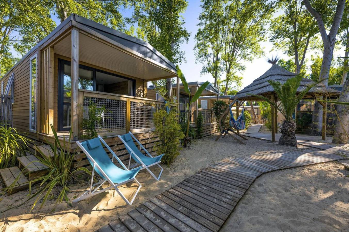 Cottage Robinson 4p 2Bdrms Aircon **** in Plages des Cabanes de Fleury, Vendres