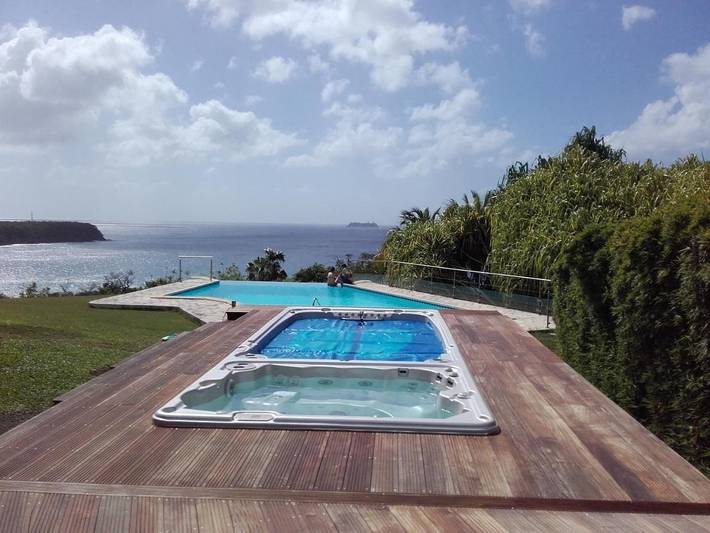 Maison d’hôte pour 2 personnes, avec jardin ainsi que piscine et jacuzzi à Deshaies - 4