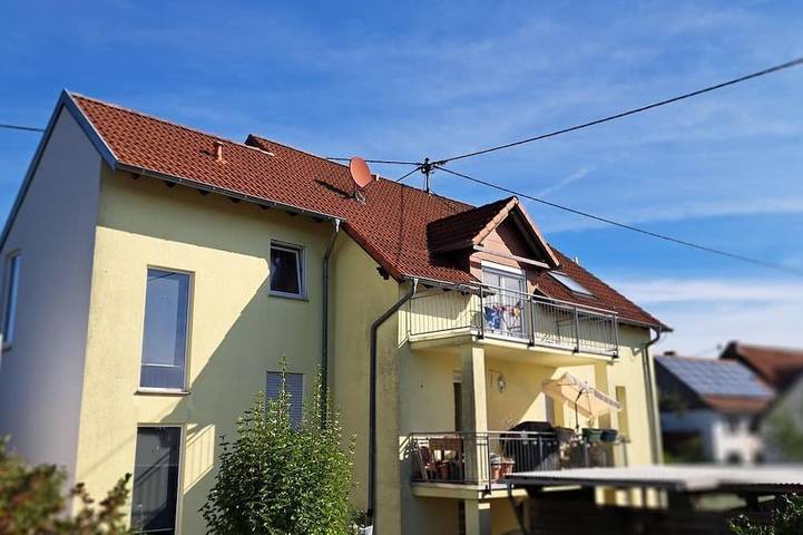 Ferienwohnung für 4 Personen, mit Garten und Balkon