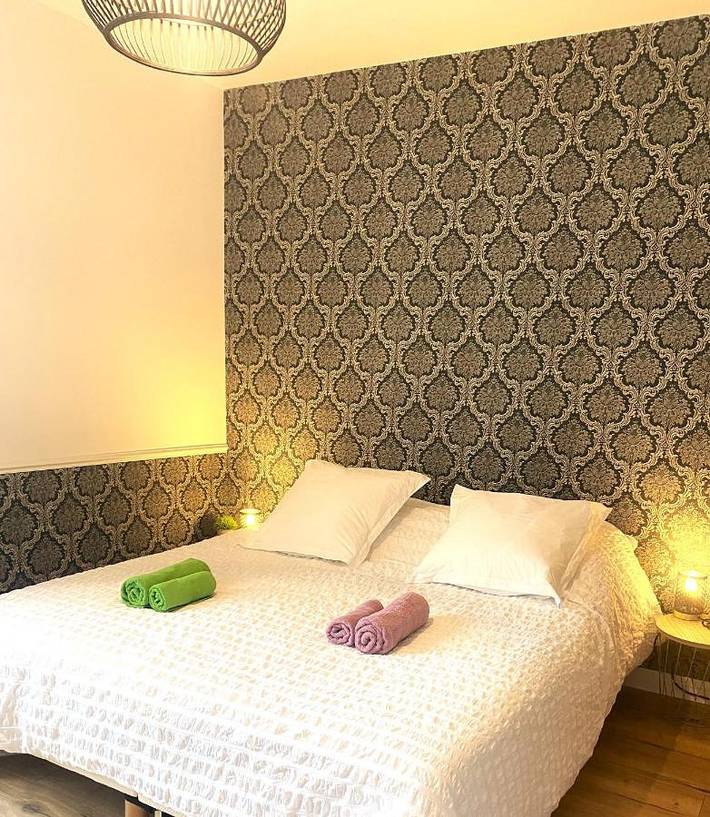 Chambre d’hôte pour 2 personnes, avec Terrasse ainsi que Jardin et Vue