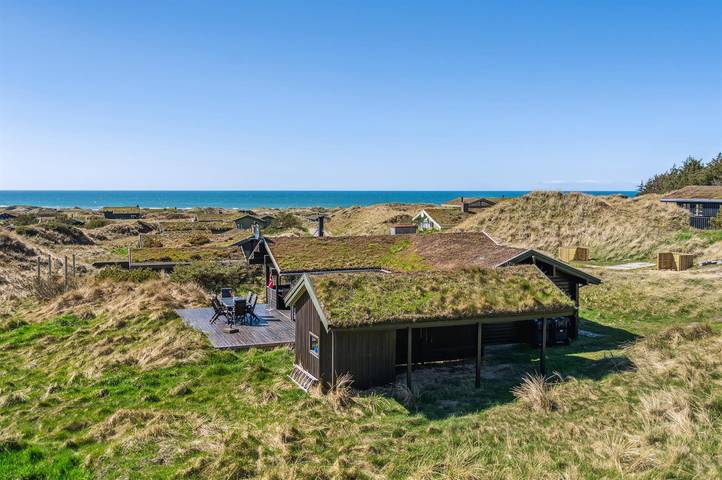 Ferienhaus für 6 Personen, mit Terrasse in Grønhøj Strand