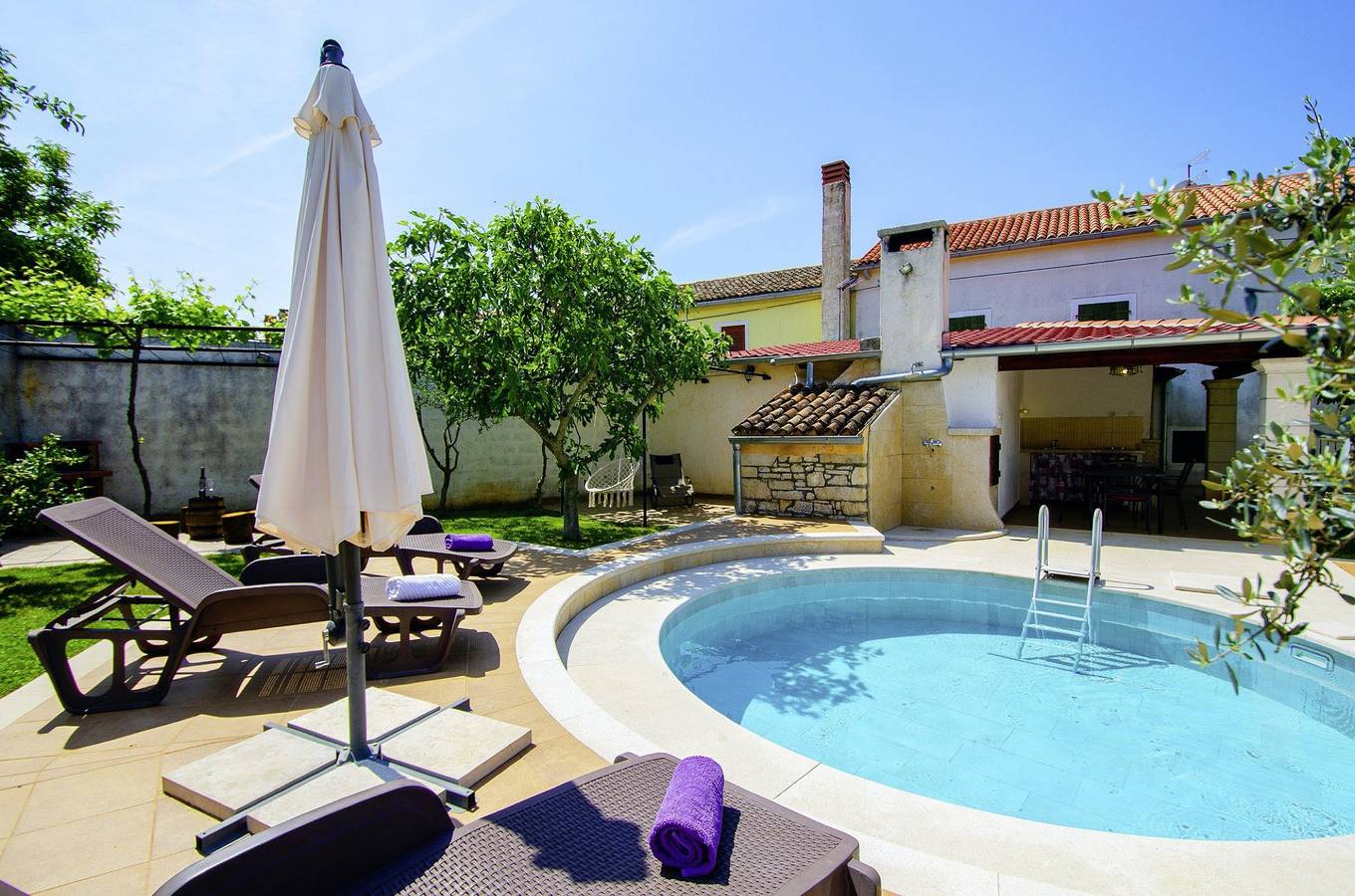 Villa Rosana in Muntić - Haus für 4-5 Personen in Muntic, Südküste Istrien