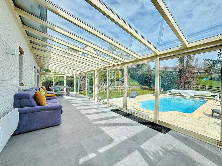 Location de vacances pour 16 personnes, avec piscine ainsi que vue et terrasse à Touques - 3