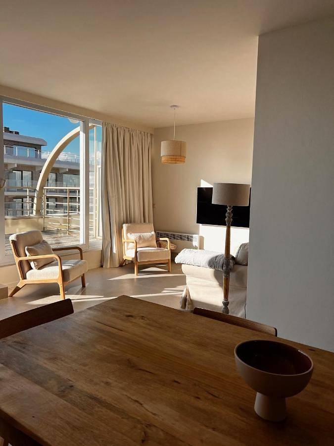 Vakantieappartement voor 5 personen, met uitzicht en terras in De Panne
