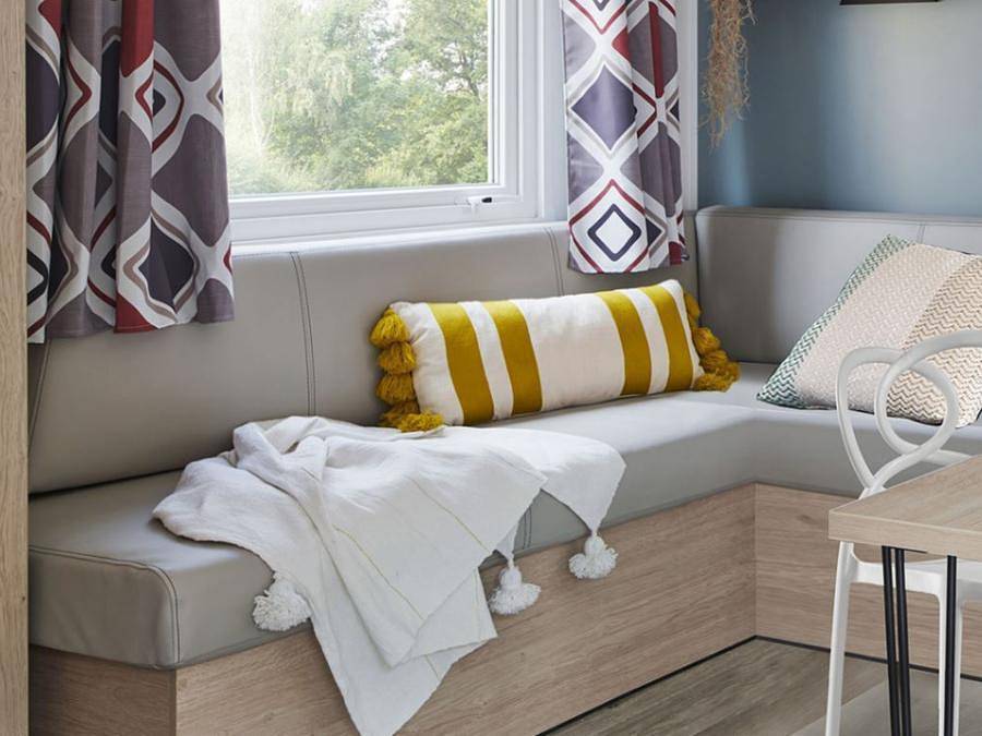 Camping Les Pins d'Oléron - Mobilhome 4 personnes - Mobile-home Grenadines**** 4 personnes in Le Grand-Village-Plage, Côte de Beauté